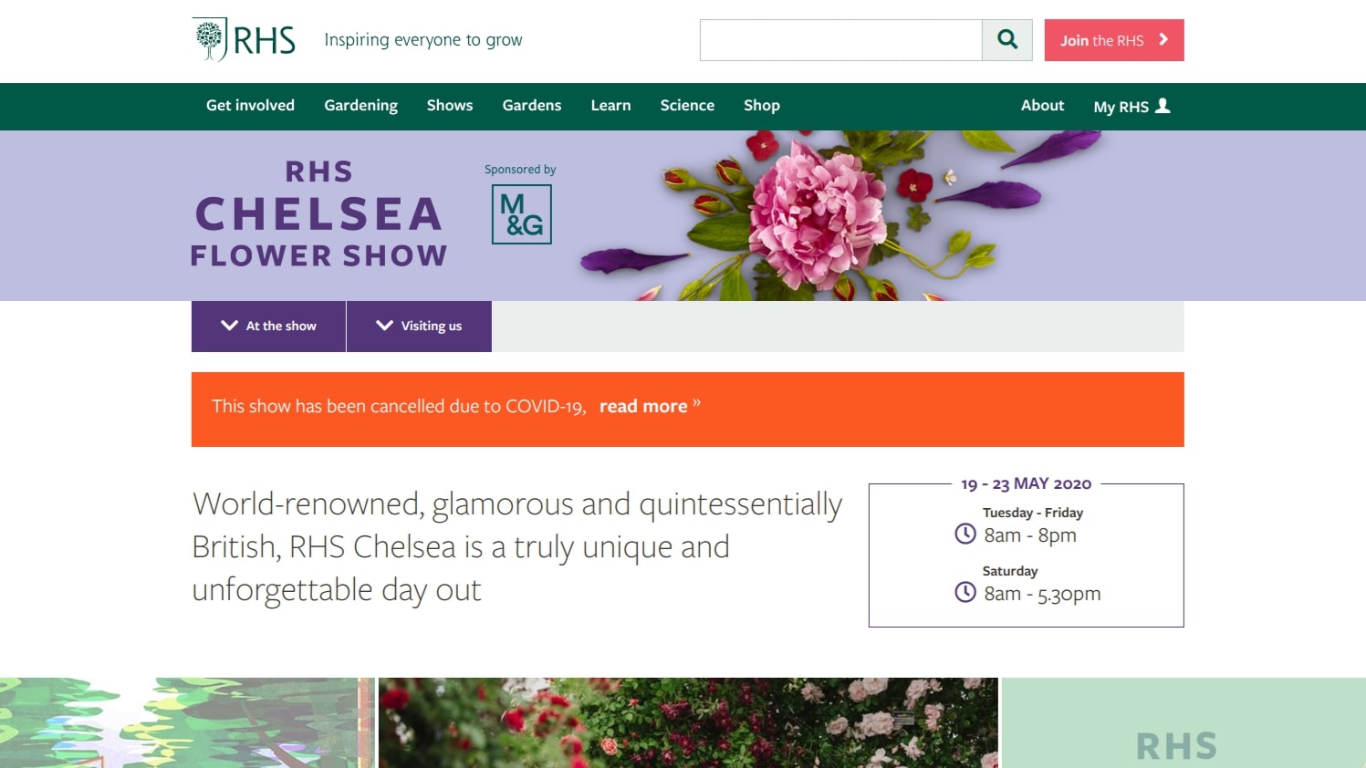 Volunteer at The Chelsea Flower Show - Event Academy